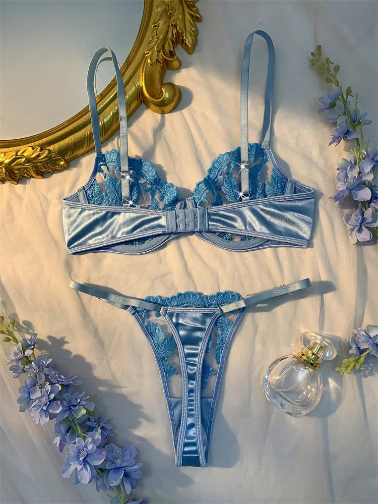 Douce Bleue  -  Ensemble Lingerie à 2 pièces
