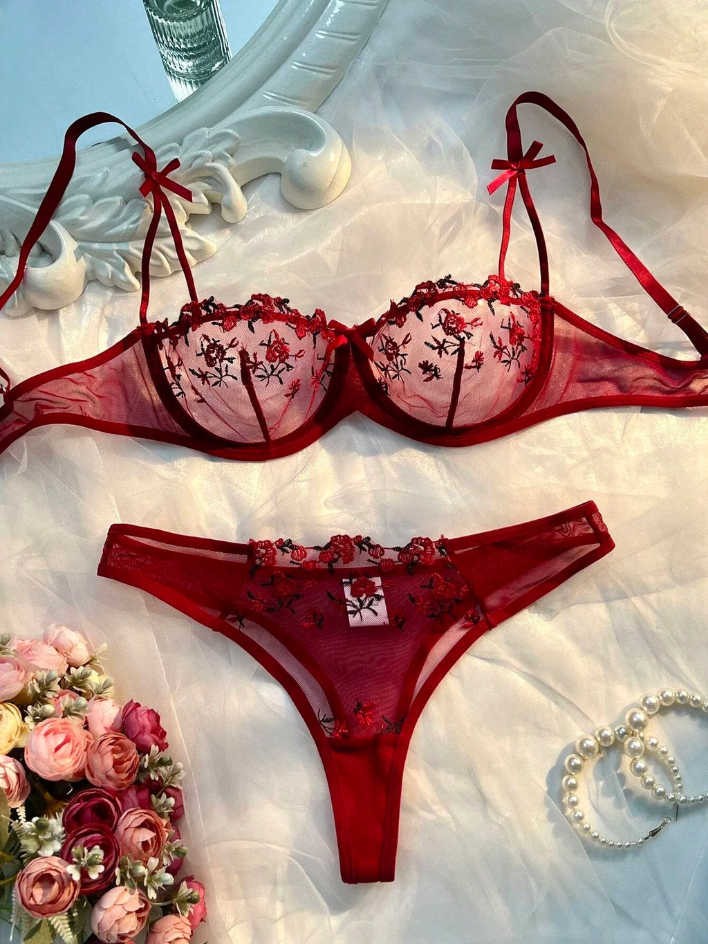 Cinderella– Romance & Floral Embroiderie
