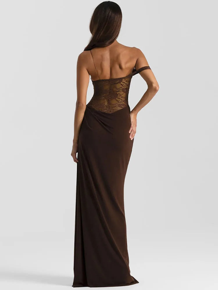 Cocktail Bomb - Long lace dress